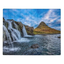 Montaña de Kirkjufall, Islandia,