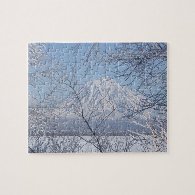 Puzzle Montaña de nieve (Horizontal)