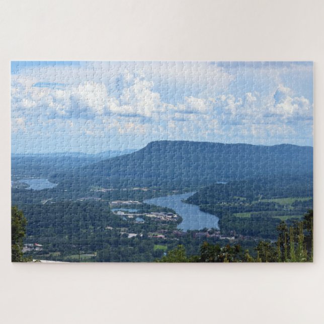 Puzzle Montaña Lookout - Chattanooga, Tennessee - 20x30 (Horizontal)