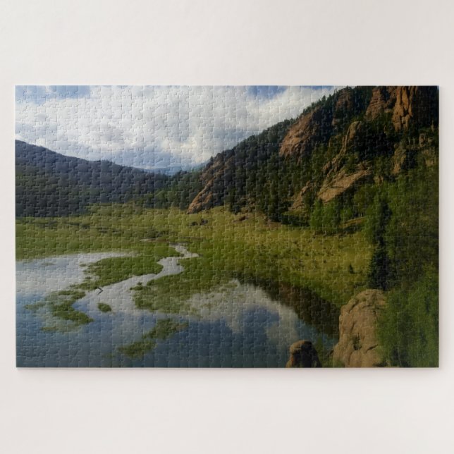 Puzzle Montaña Pond (Horizontal)