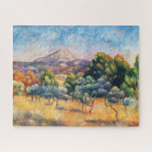 Puzzle Montaña Sainte-Victoire Paysage por Renoir