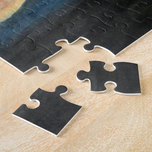 Puzzle montañas ardientes (acuarela) (Lado)