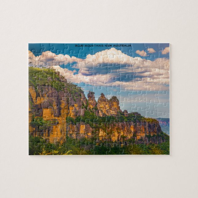 Puzzle Montañas Azules Australia (Horizontal)