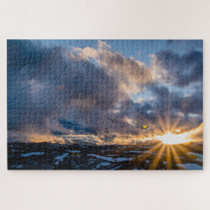 Puzzle Montañas Beartooth Sunset