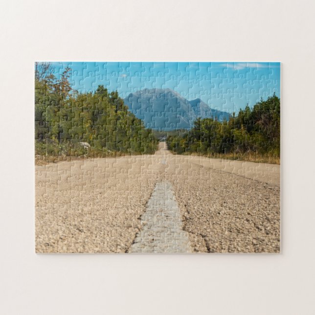 Puzzle Montañas Biokovo - Croacia (Horizontal)