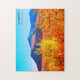 Puzzle Montañas Blancas de Nuevo Hampshire en otoño
