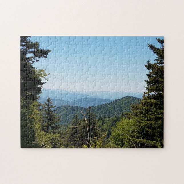 Puzzle Montañas Blue Ridge cerca de Cherokee, Carolina de (Horizontal)