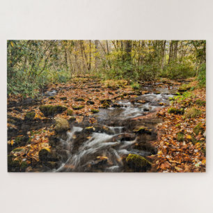 Puzzle Montañas Cataloochee Creek NC Great Smoky