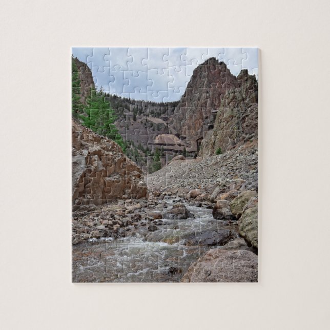 Puzzle Montañas de Creede, Colorado - 8 x 10 pulgadas (Vertical)