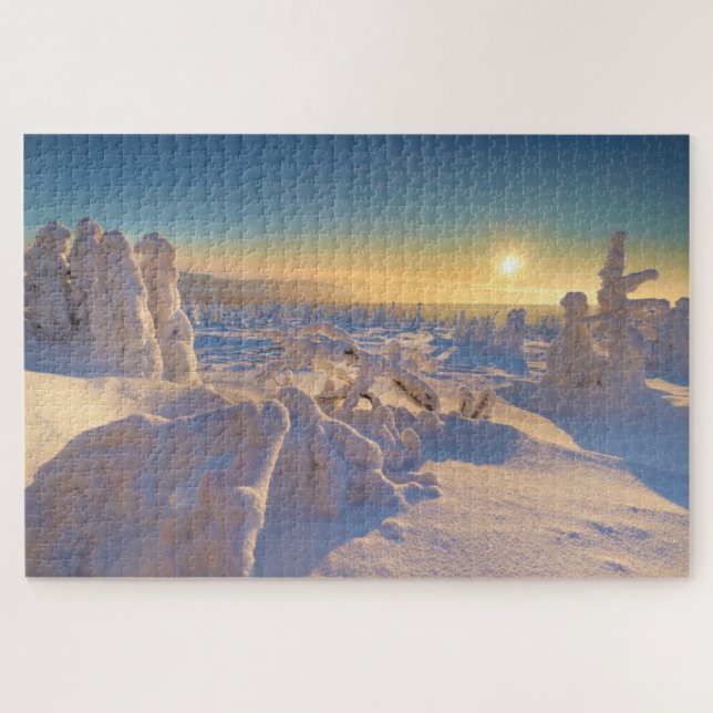 Puzzle Montañas de Karkonosze, Parque Nacional (Horizontal)