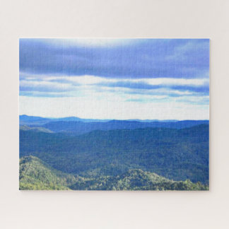 PUZZLE MONTAÑAS DE RIDGE AZUL DE CAROLINA DEL NORTE