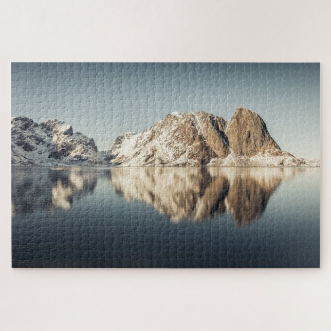 Puzzle Montañas del Norte de Noruega (Horizontal)