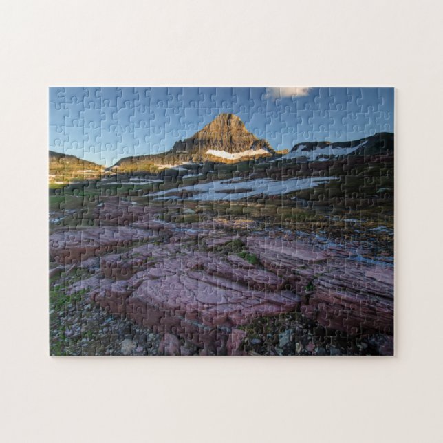 Puzzle Montañas del Parque Nacional Glacier (Horizontal)