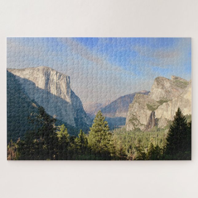 Puzzle Montañas en la Yosemite parque nacional (Horizontal)