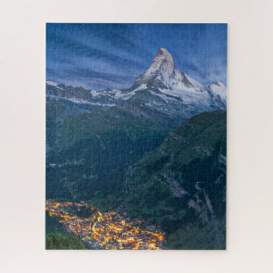 Puzzle Montañas   Matterhorn, Zermatt, Alpes suizos