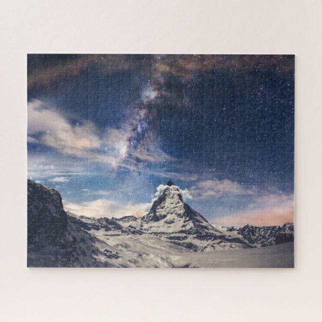 Puzzle Montañas | Matterhorn Zermatt Suiza (Horizontal)