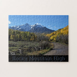Puzzle Montañas Rocky Alto San Juan Colorado