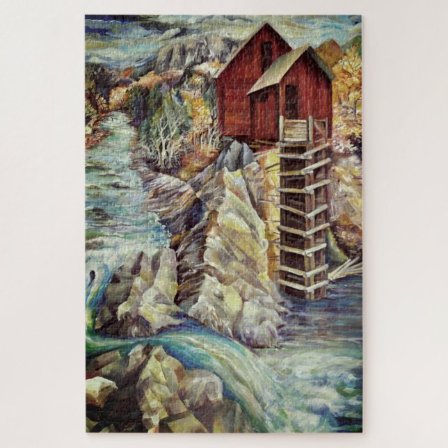 Puzzle Montañas Rocosas de Colorado (Vertical)