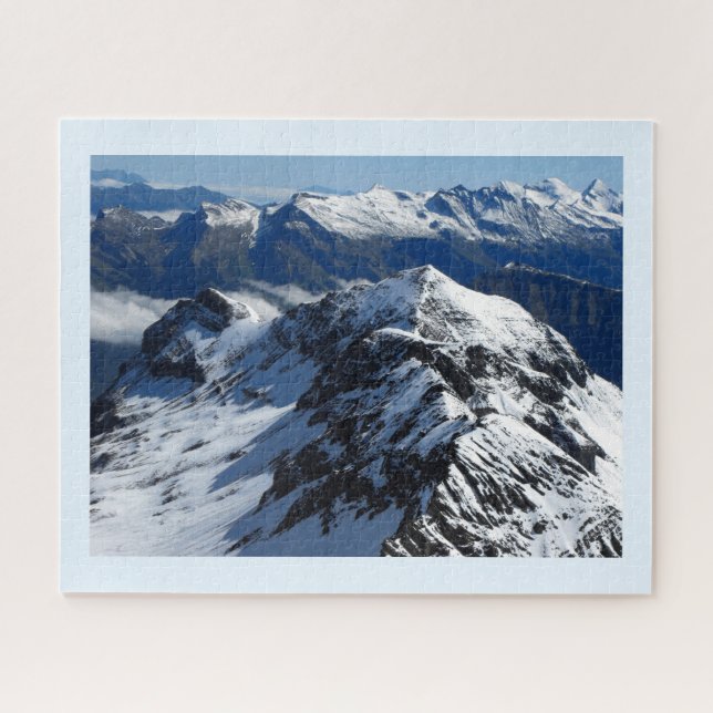 Puzzle Montañas suizas (Horizontal)