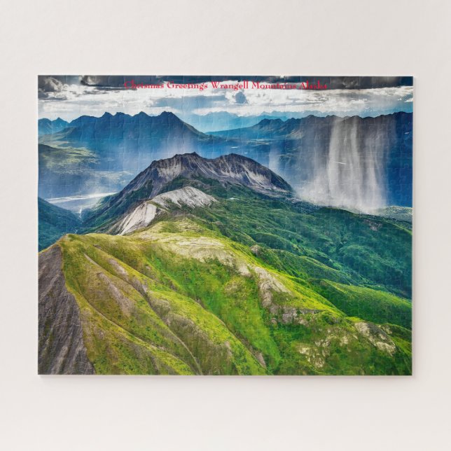 Puzzle Montañas Wrangell Alaska (Horizontal)