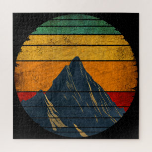Puzzle Montañismo de escalada de montaña Retro Vintage