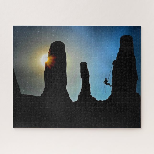 Puzzle Montañismo Deportivo de Escalada Montañismo Montañ (Horizontal)