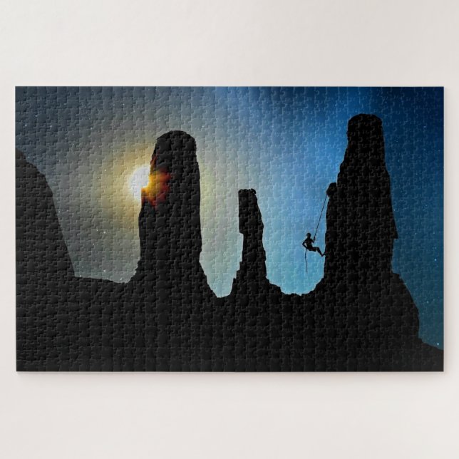 Puzzle Montañismo Deportivo de Escalada Montañismo Montañ (Horizontal)