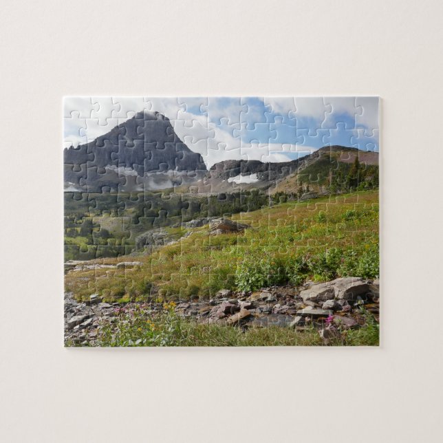Puzzle Monte Bearhat y corriente glacial (Horizontal)
