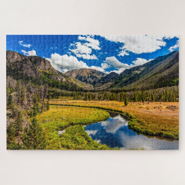 Puzzle Monte Craig en el Parque Nacional de las Montañas  (Horizontal)