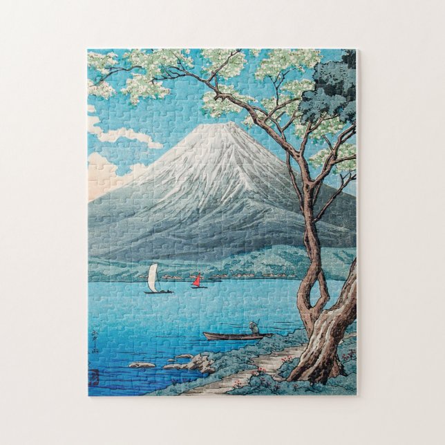 Puzzle Monte Fuji del lago Yamanaka (Vertical)