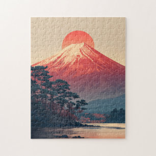 Puzzle Monte Fuji vintage