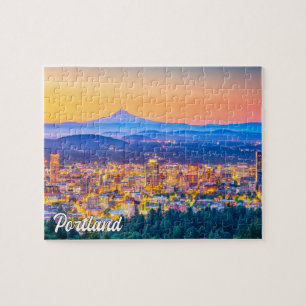 Puzzle Monte Hood, Portland, Oregon