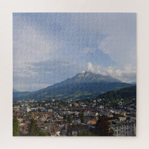 Puzzle Monte Pilatus Lucerna Suiza - 20x20 - 676 pc