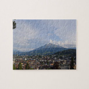 Puzzle Monte Pilatus - Lucerne, Suiza - 8x10 - 110 pc