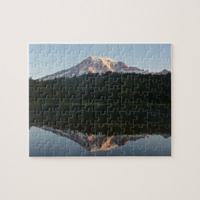 Puzzle Monte Rainier Reflejado Amanecer I (Horizontal)