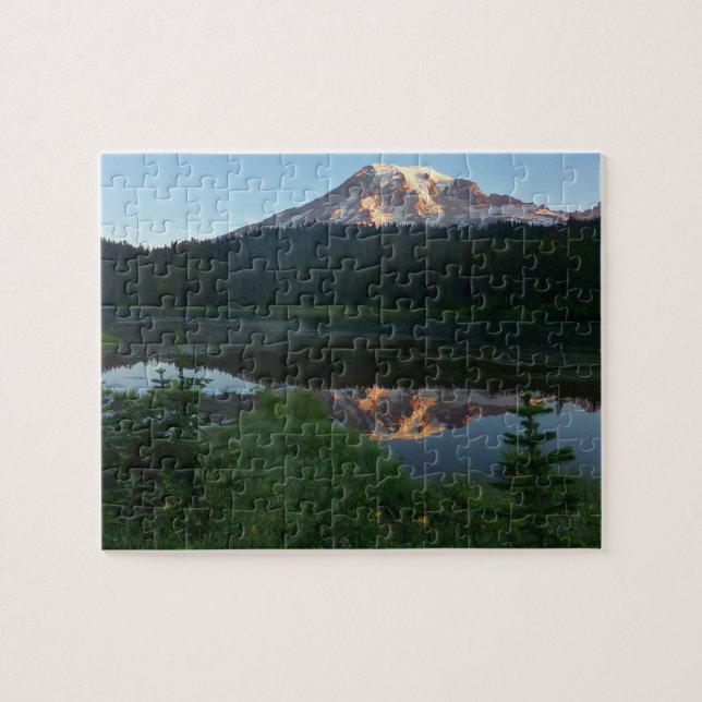 Puzzle Monte Rainier Reflejado Sunrise II (Horizontal)