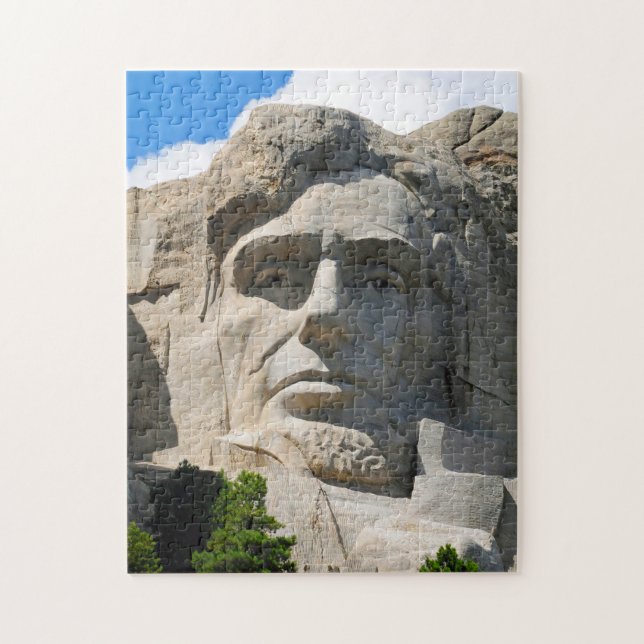 Puzzle Monte Rushmore Dakota del Sur. (Vertical)