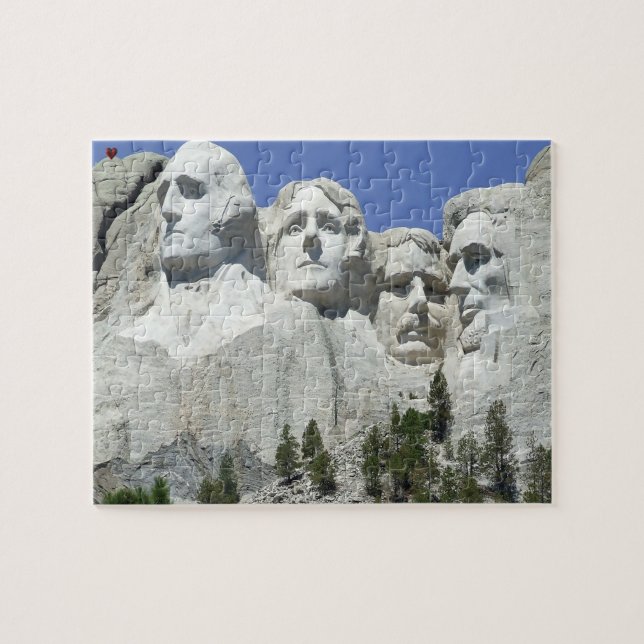 Puzzle Monte Rushmore Dakota del Sur (Horizontal)