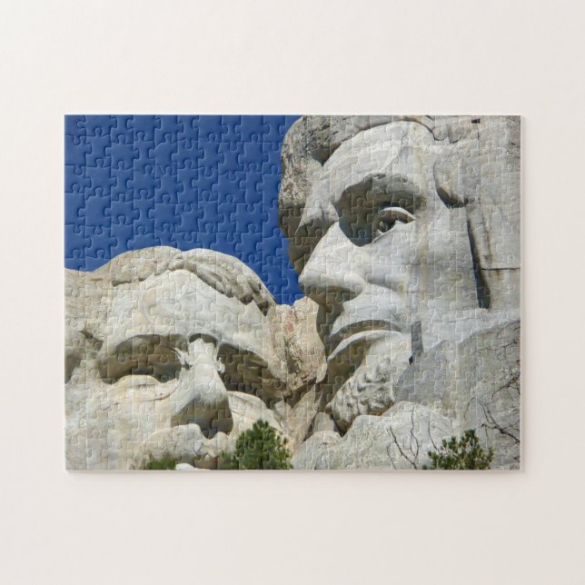 Puzzle Monte Rushmore Dakota del Sur. (Horizontal)