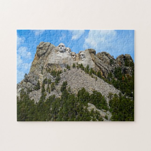 Puzzle Monte Rushmore Dakota del Sur. (Horizontal)