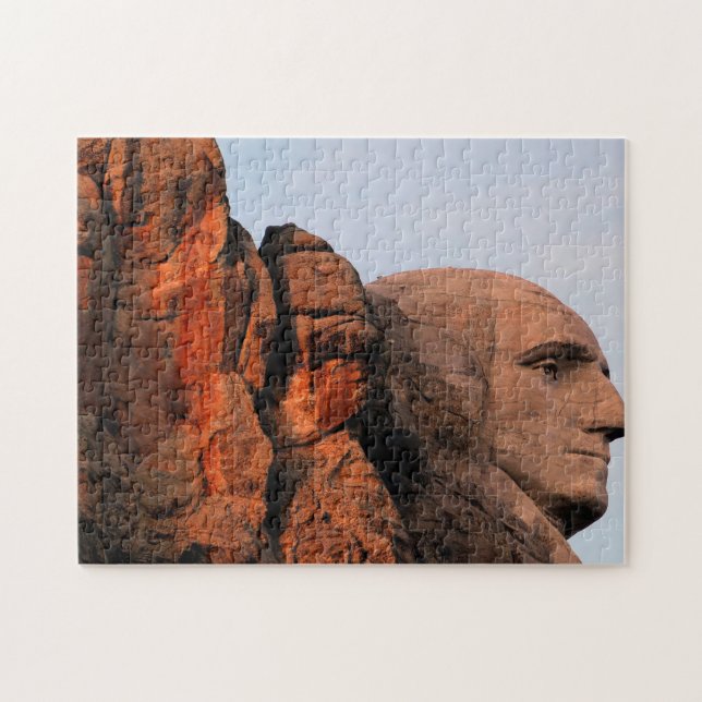 Puzzle Monte Rushmore Dakota del Sur. (Horizontal)