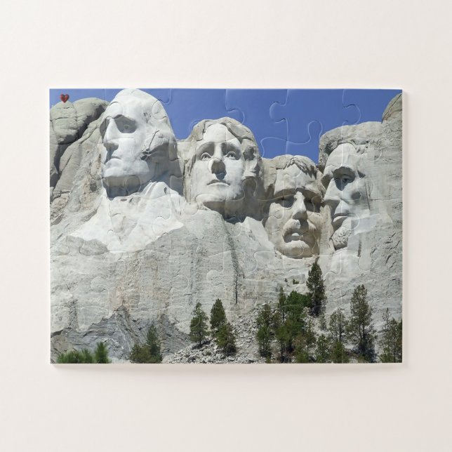 Puzzle Monte Rushmore Dakota del Sur (Horizontal)