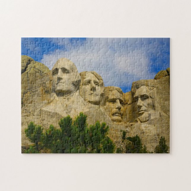 Puzzle Monte Rushmore Dakota del Sur. (Horizontal)