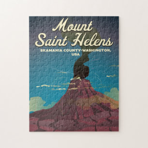 Puzzle Monte Saint Helens Washington EE. UU.