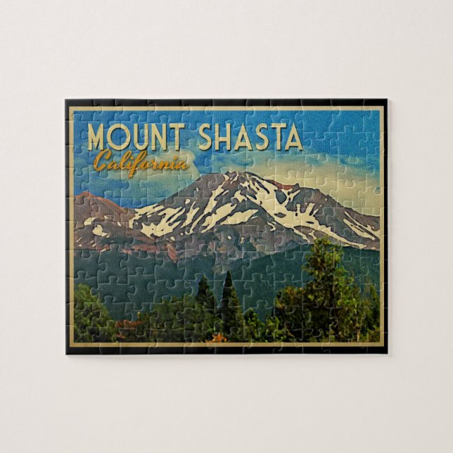Puzzle Monte Shasta Vintage (Horizontal)