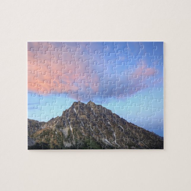 Puzzle Monte Stuart, al atardecer (Horizontal)