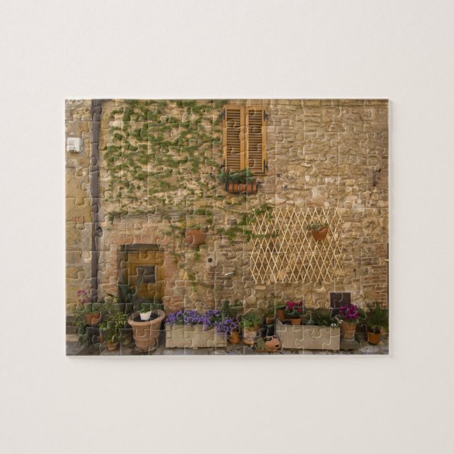 Puzzle Montefollonico, Val d'Orcia, provincia de Siena, (Horizontal)