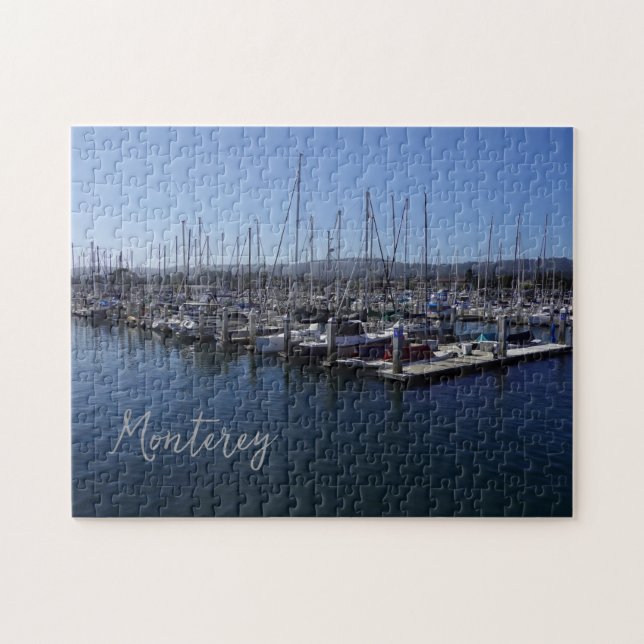 Puzzle Monterey Marina, Monterey Bay, California (Horizontal)