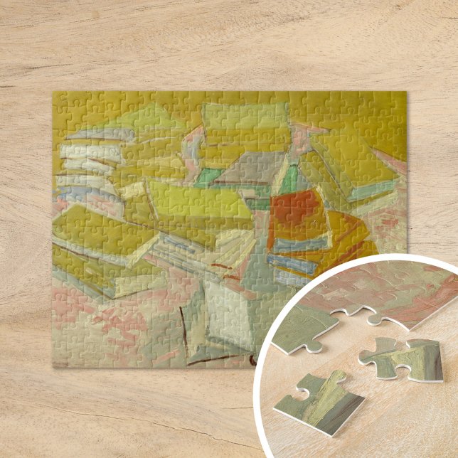 Puzzle Montones de novelas francesas | Vincent van Gogh (Subido por el creador)