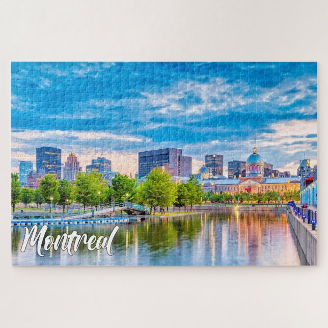 Puzzle Montreal, Quebec, Canadá (Horizontal)